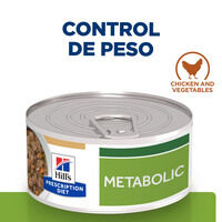 156 g Hill's Adult Mini Prescription Diet Metabolic Guisado de Frango e Legumes para c&atilde;es, , large Imagem n&uacute;mero 2